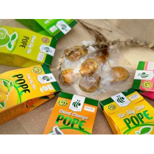 Cam Sấy Dẻo POPE  – Hộp 105gr