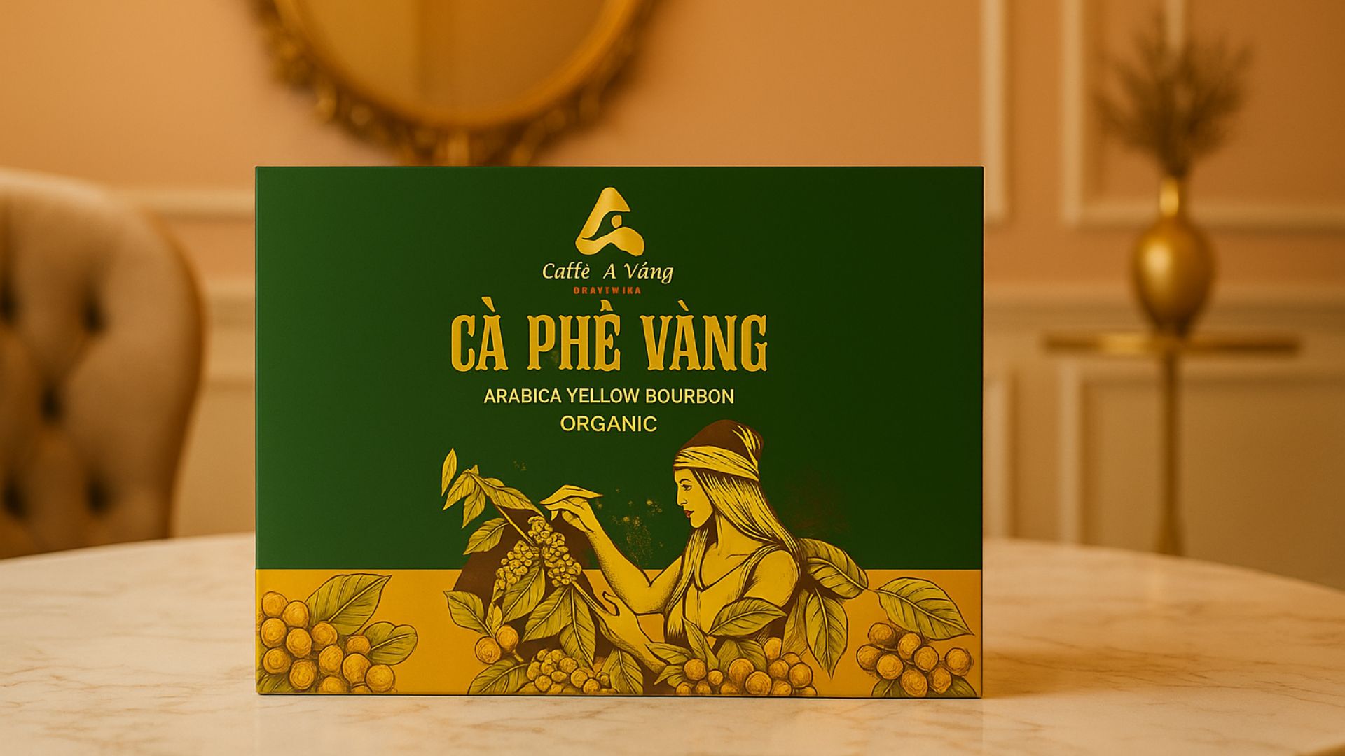 4. Cà phê Vàng – Đảm bảo chất lượng trong từng gói nhỏ