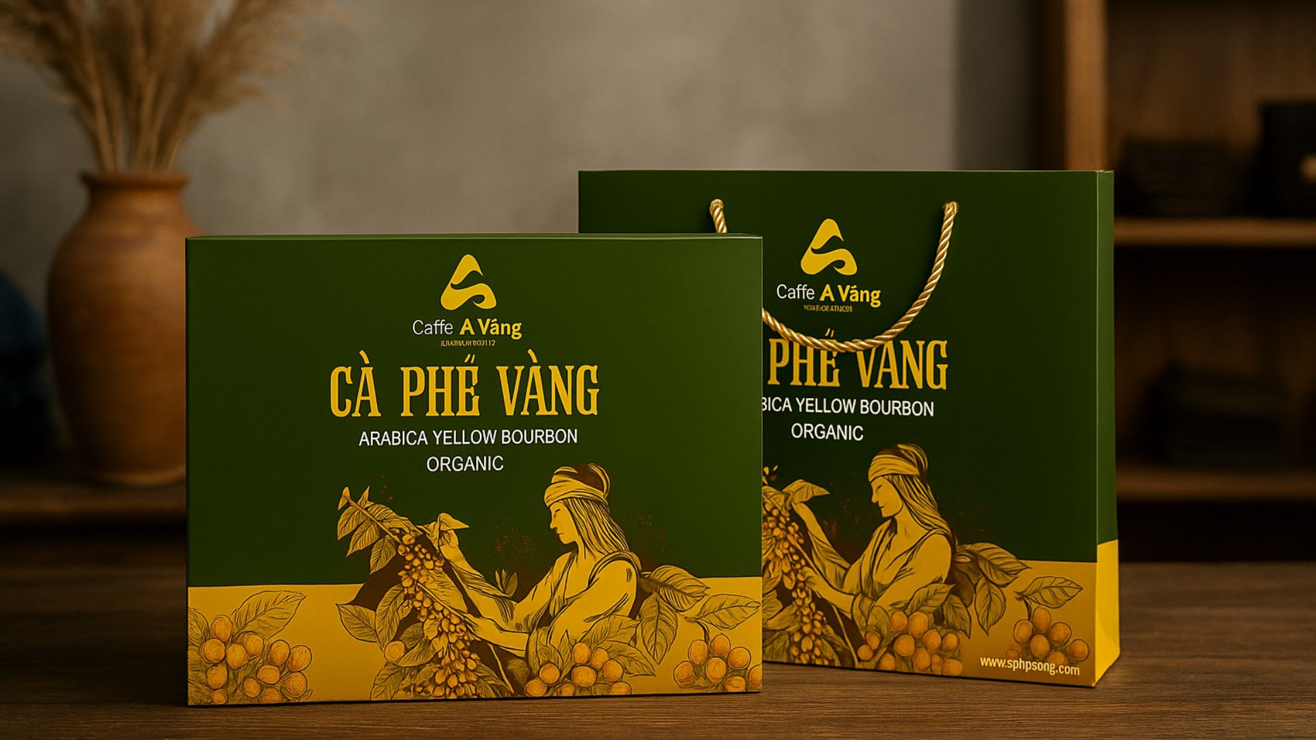 2. Sự khác biệt của cà phê rang mộc Cầu Đất