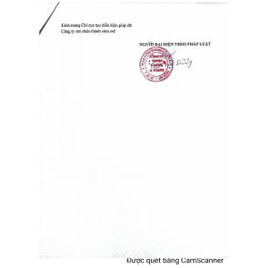 Công văn bổ sung nhãn có tiếng Anh