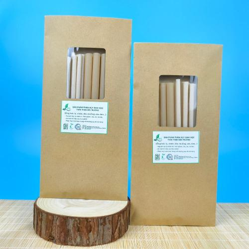 Ống Hút Tự Hủy Sinh Học Từ Bột Mì