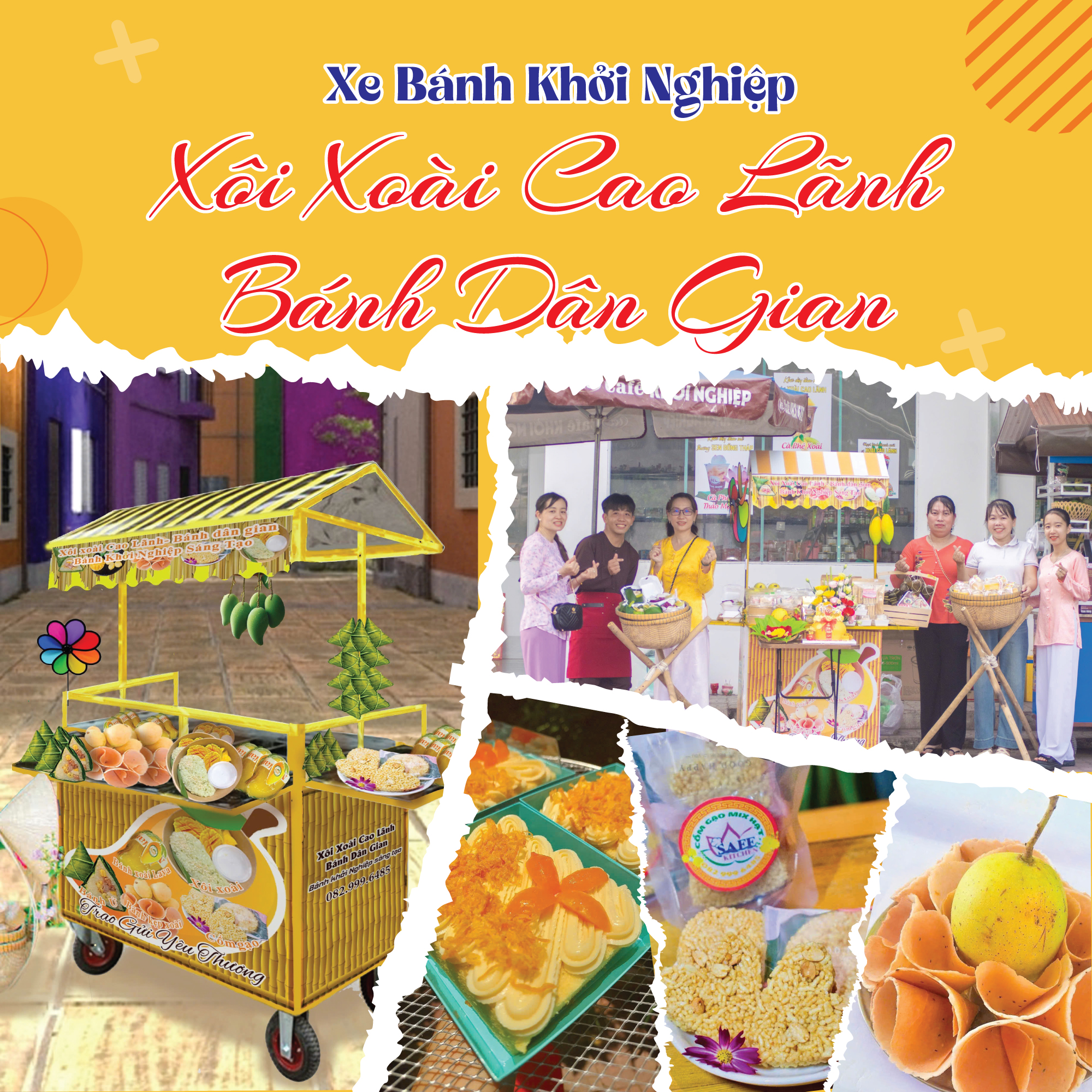 Xe Xôi Xoài Cao Lãnh - Bánh Dân Gian