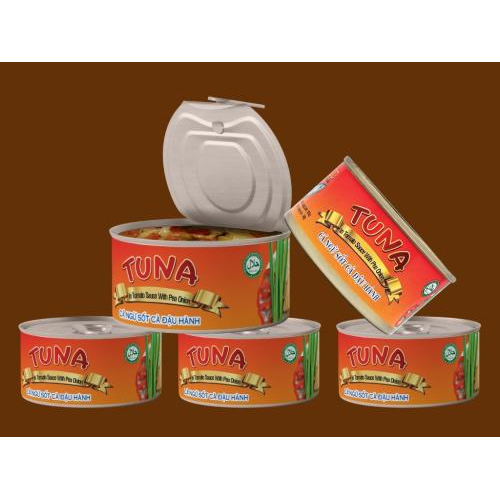 Cá Ngừ Sốt Cà Đậu Hành KTCFOOD 185g